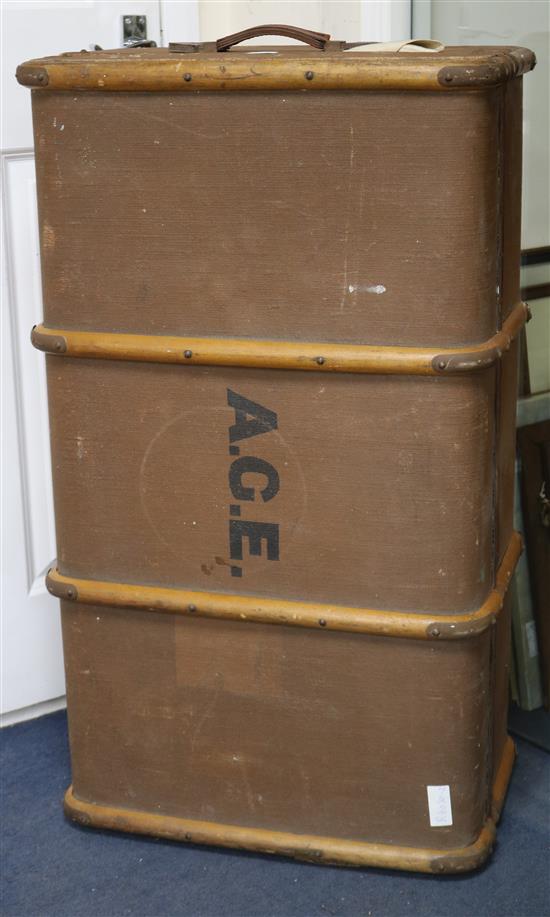 A trunk width 93cm depth 52cm
